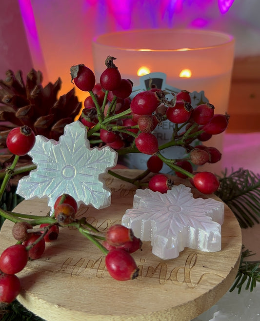 Selenite Snowflakes