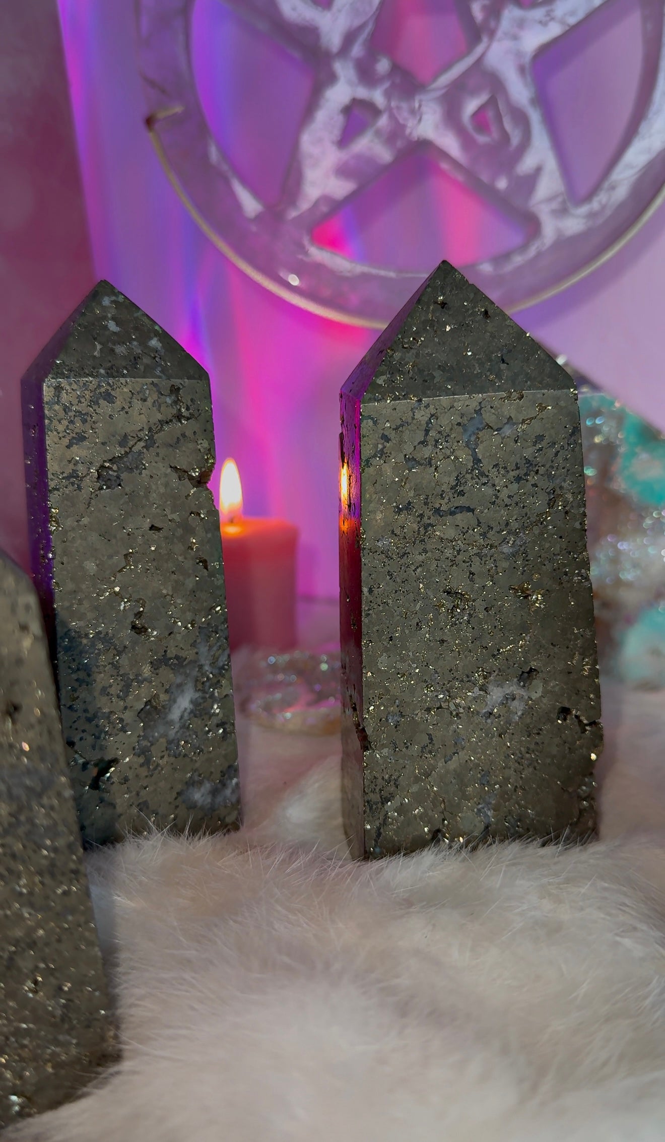 Pyrite tower