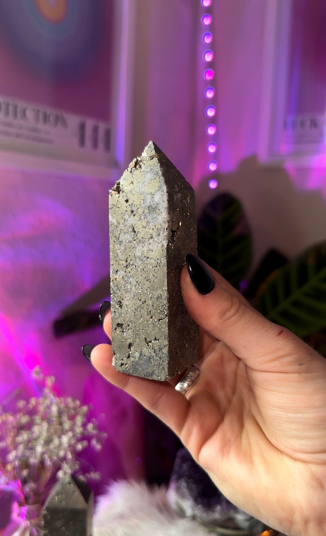 Pyrite towers