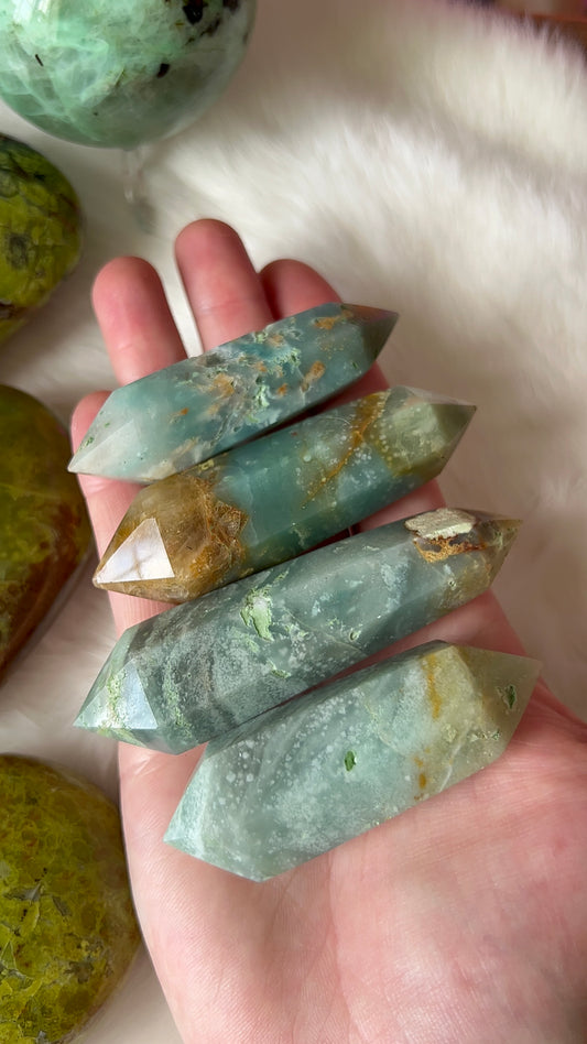 Amazonite wands