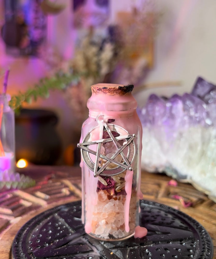 Glow up spell jar