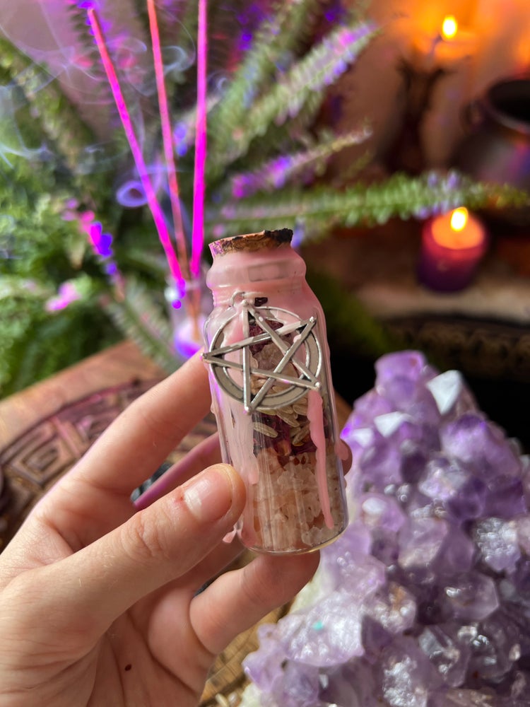 Glow up spell jar