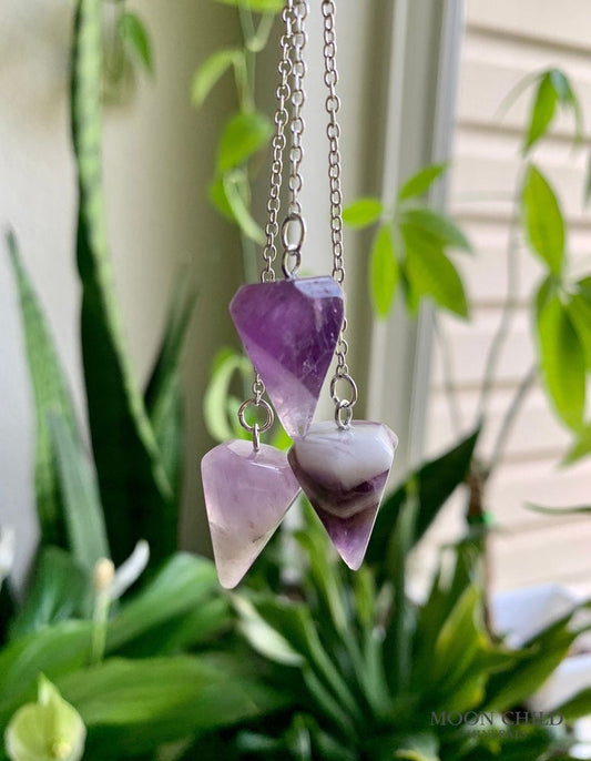 Amethyst pendulum