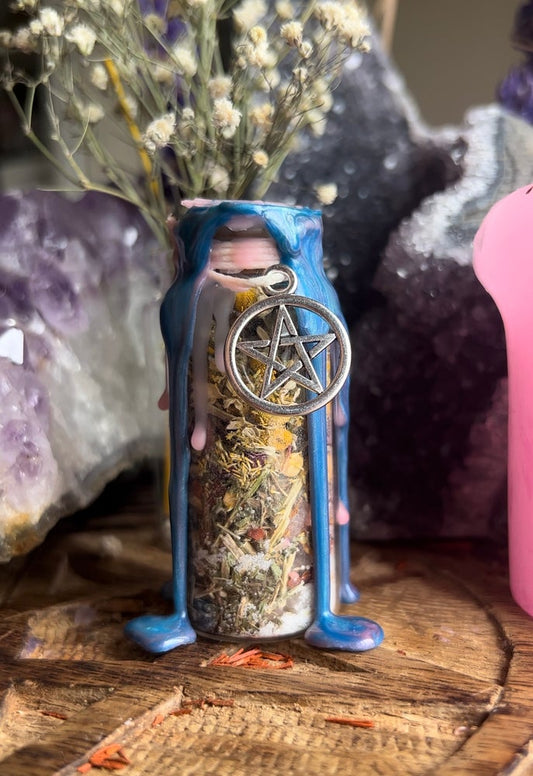 Pet protection spell jar