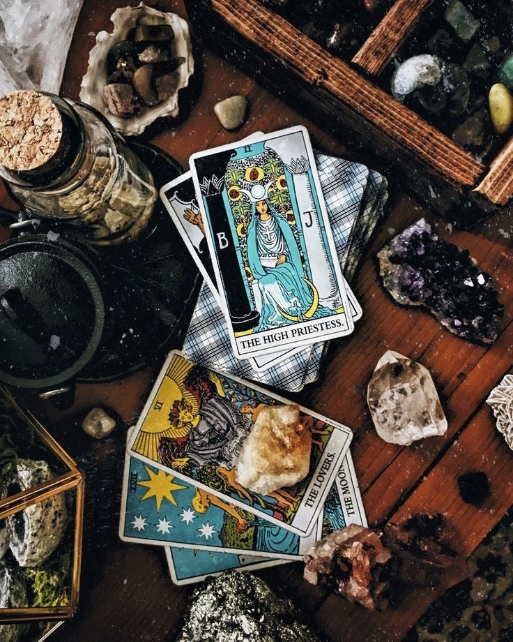 Tarot card reading